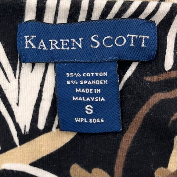 Karen Scott Tank Top. Sz S - Picture 3 of 4